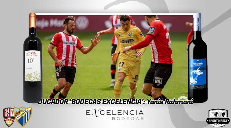 Yanis se reencuentra con el gol y se lleva el Excelencia del Logroñés-Málaga