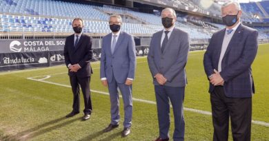 La Diputación de Málaga patrocinará al Málaga CF durante las dos próximas temporadas
