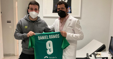 Dani Ramos recibe el alta médica tras su rotura de ligamento