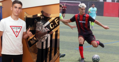 El Juvenil del Málaga, reciente campeón de liga, pesca un nuevo goleador