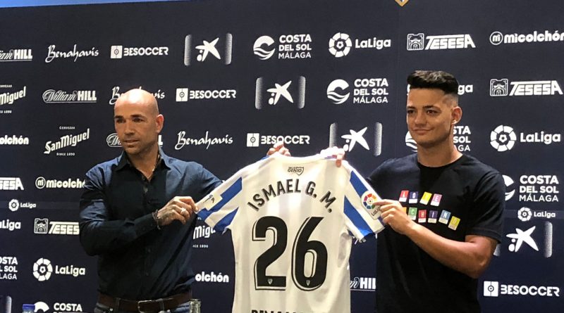 Ismael Gutiérrez, ambicioso en su presentación con el Málaga: “Espero tener una temporada con bastantes minutos”