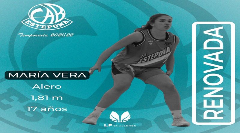 OFICIAL: María Vera formará parte de la plantilla del CAB Estepona la próxima temporada