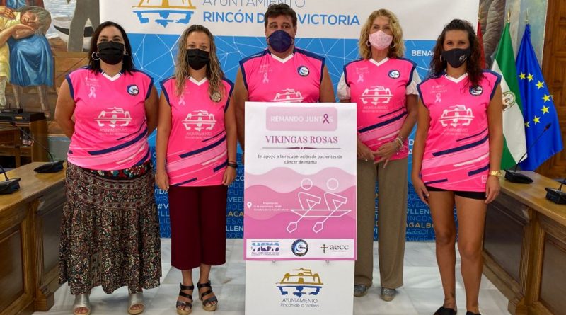 'Vikingas Rosas', el nuevo equipo de remo formado por mujeres operadas de cáncer de mama