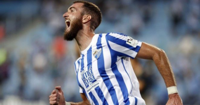 Peybernes, el jugador que más pases realiza del Málaga CF: 387 pases