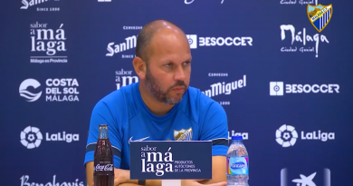 Jose Alberto: "Estamos en el Málaga y eso requiere una exigencia máxima"
