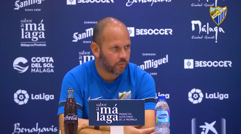 Jose Alberto: "Estamos en el Málaga y eso requiere una exigencia máxima"