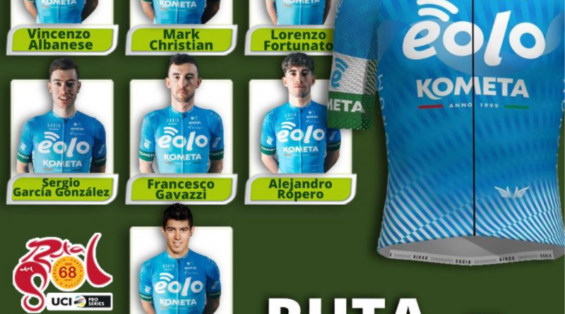 EOLO KOMETA estará en la Vuelta a Andalucía