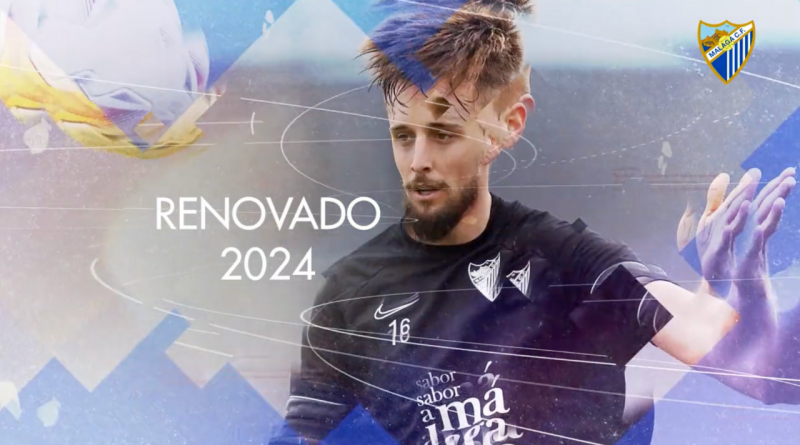 OFICIAL: Genaro renueva con el Málaga hasta 2024