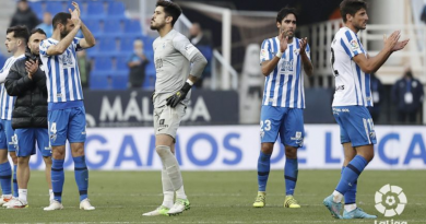 El Málaga CF puede dormir en puestos de permanencia o de descenso