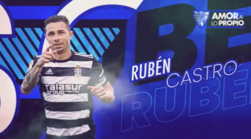 OFICIAL: Rubén Castro, el 'killer' del Málaga para la 2022/23