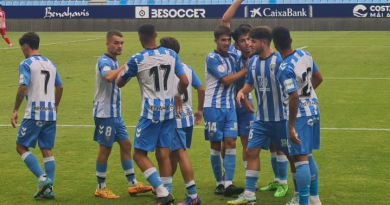 El Atlético Malagueño se presenta de la mejor forma en La Rosaleda