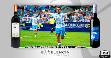 El revulsivo Kevin Medina, premiado con el Jugador Excelencia en la derrota del Málaga