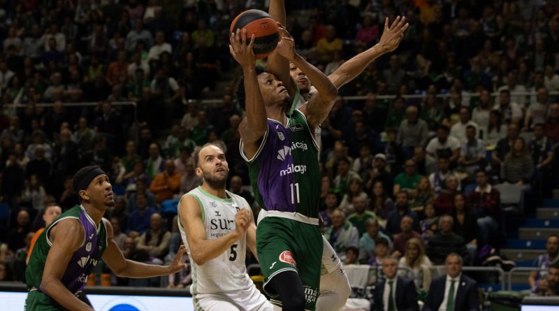 El 'Huracán Unicaja' llega a tiempo y arrasa a Bilbao Basket