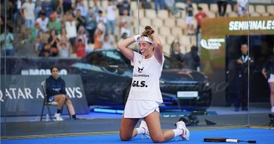 Bea González se cuela en la final de Sevilla con una oda al pádel