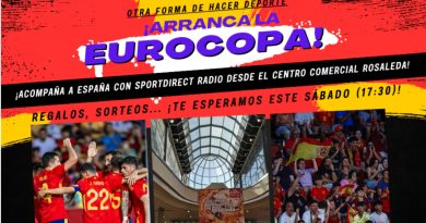 ¡Acompaña a La Roja en la Eurocopa con SportDirect Radio desde el Centro Comercial Rosaleda!