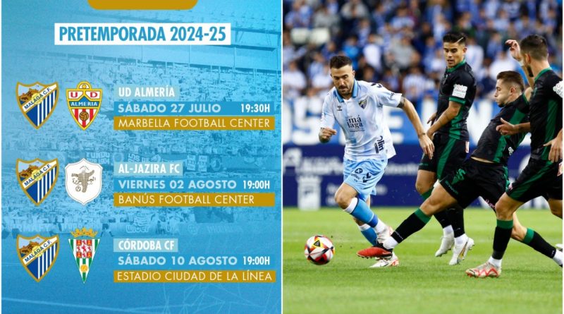 Almería, Al-Jazira y Córdoba, los rivales en la preparación del nuevo Málaga