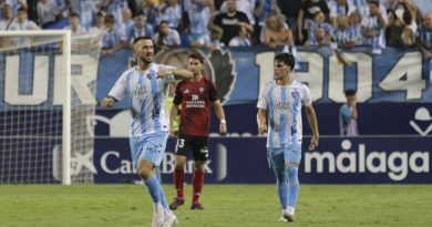 El Málaga salva los muebles gracias al Dioni más certero