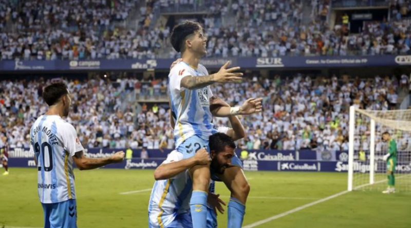El Málaga volvió a remontar un partido en Segunda División tres años después