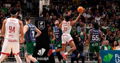 Unicaja celebra en el Carpena a pesar de las pérdidas y Alston Jr.