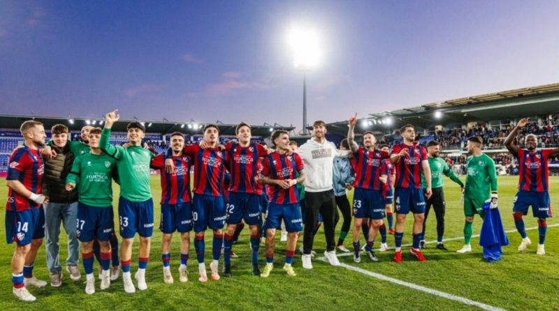 El Huesca está al nivel del Málaga en los últimos partidos