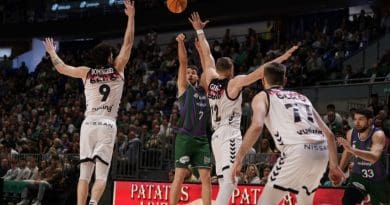 Unicaja vence a un Bilbao Basket con la mente en Grecia