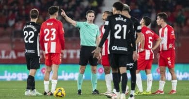 El colegiado vizcaíno será el encargado de impartir justicia en un partido del Málaga por primera vez esta temporada 