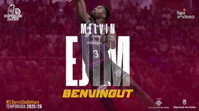 Hiopos Lleida oficializa el fichaje de Melvin Ejim