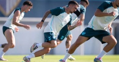 Joaquín Muñoz, nueva ausencia en los entrenos por un proceso viral