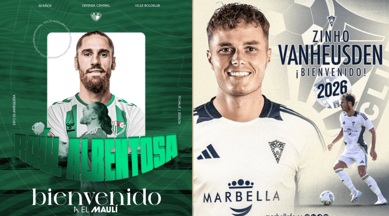El Marbella FC y el Antequera CF apuntalan sus zagas con dos grandes refuerzos para la categoría