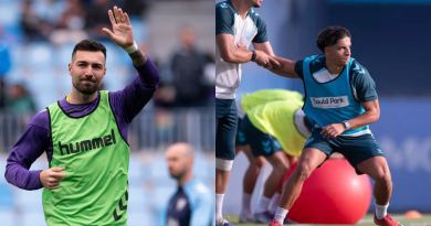 Una de cal y una de arena en el entrenamiento del Málaga
