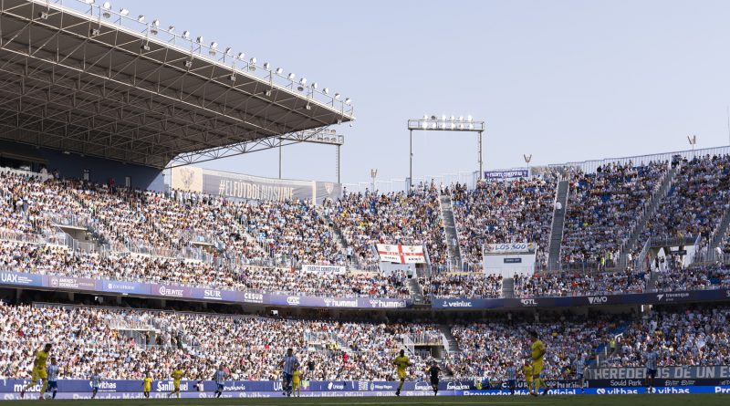 El Málaga acumula 26 denuncias por cánticos que incitan a la violencia en La Rosaleda