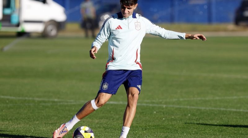 Izan Merino no estará en el debut de la selección sub-20