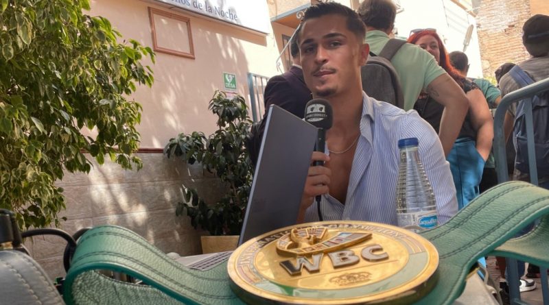Samuel Molina: "Sueño con el título mundial"