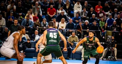 Karditsa-Unicaja: Exhibición defensiva en Grecia para mantener el invicto en BCL (55-72)