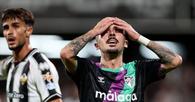 El Málaga solo ha estado 96 minutos por delante en el marcador fuera de La Rosaleda