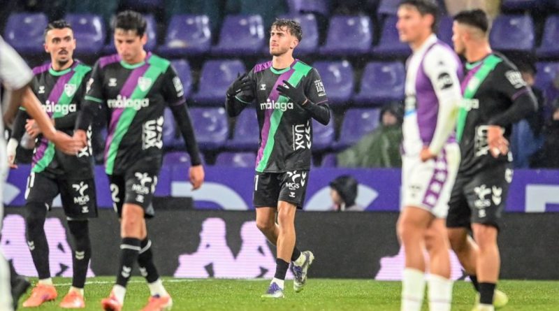 El Málaga de Funes puntúa en el José Zorrilla tras seis partidos perdiendo a domicilio