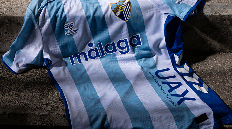 El Málaga solo ha ganado en liga vestido de blanquiazul