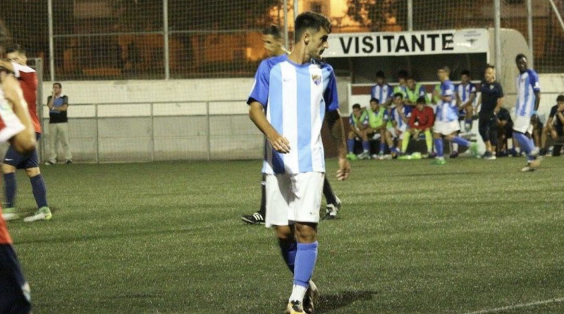 Iván Chapela, de pasar por la cantera a enfrentarse al primer equipo del Málaga CF