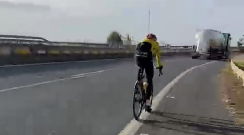 Jonás Vingegaar prepara su temporada en las carreteras de Málaga