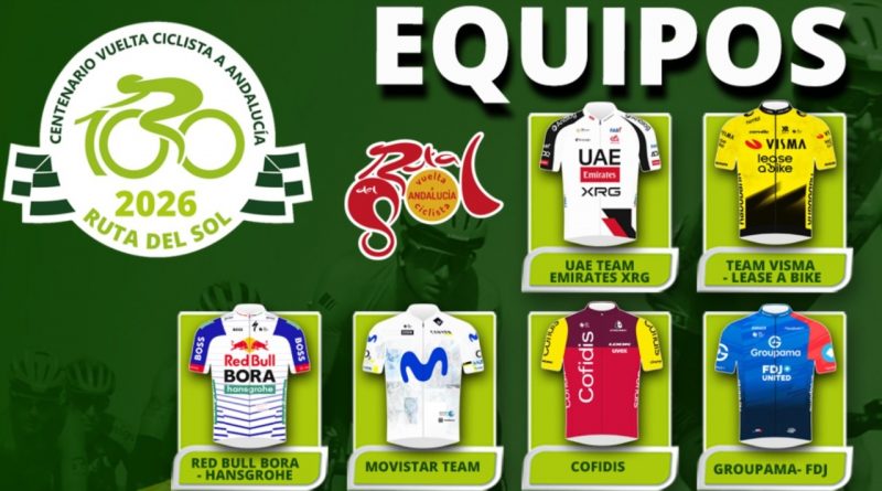 Los mejores equipos del mundo, en la Ruta del Sol Vuelta Ciclista a Andalucía