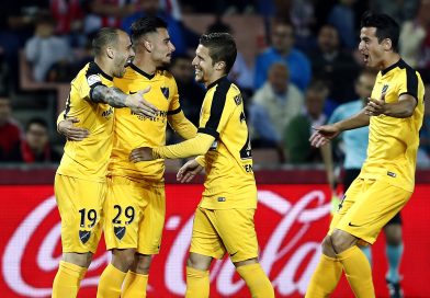 La última vez que el Málaga ganó en Los Cármenes fue hace 9 años