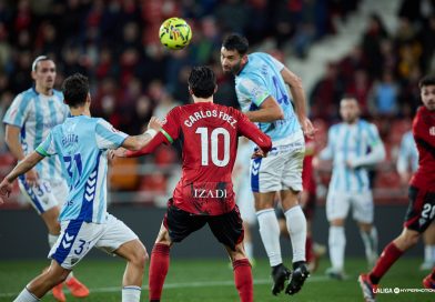 Málaga y Mirandés se ganan cuando más lo necesitan a nivel de resultados
