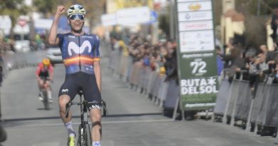 Iván Romeo asesta un zarpazo en La Vuelta Ciclista Andalucía 2026