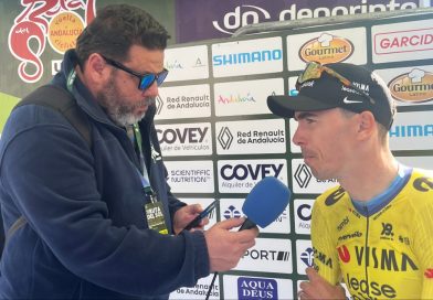 El francés Christophe Laporte escribe su nombre en Pizarra tras un comienzo prometedor de la Vuelta a Andalucía