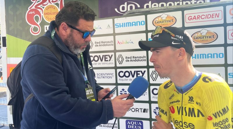 El francés Christophe Laporte escribe su nombre en Pizarra tras un comienzo prometedor de la Vuelta a Andalucía