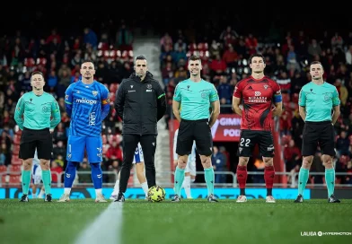 Moreno Aragón, dos semanas sin arbitrar después del penalti que le pitó a Puga