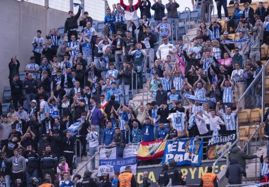 El Málaga CF recibe siete nuevas denuncias por cánticos ofensivos en el JP Financial Estadio