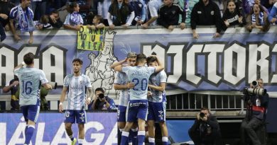 El Málaga y su delantera más goleadora desde 1999