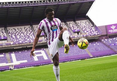 Noah Ohio vuelve a los entrenos del Real Valladolid y apunta a La Rosaleda