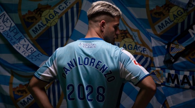 Dani Lorenzo, tras renovar con el Málaga: "Esto solo es el comienzo de algo muy bonito"